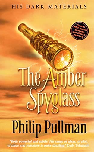 Book cover for THE AMBER SPYGLASS : ( His Dark Materials Trilogy #3 ) by Philip Pullman