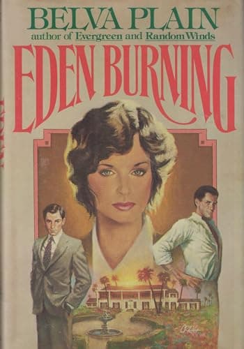 Book cover for Eden Burning by Plain, Belva