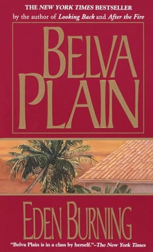 Book cover for Eden Burning: A Novel by Plain, Belva