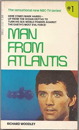 Book cover for Man from Atlantis by Richard Woodley