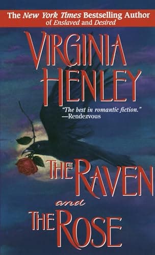 Book cover for The Raven and the Rose by Henley, Virginia
