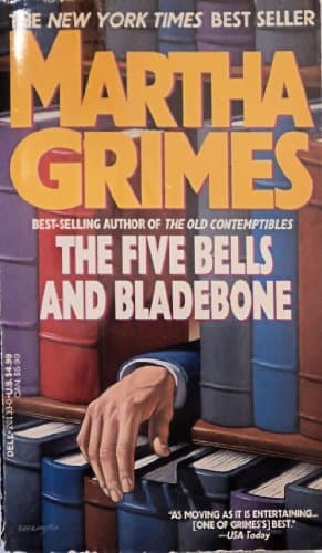 Book cover for The Five Bells and Bladebone by Grimes, Martha