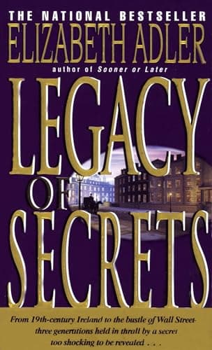 Book cover for Legacy of Secrets: A Novel by Adler, Elizabeth