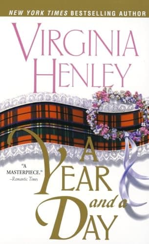 Book cover for A Year and a Day (Medieval DeWarenne Trilogy) by Henley, Virginia