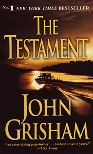 Book cover for The Testament by Grisham, John