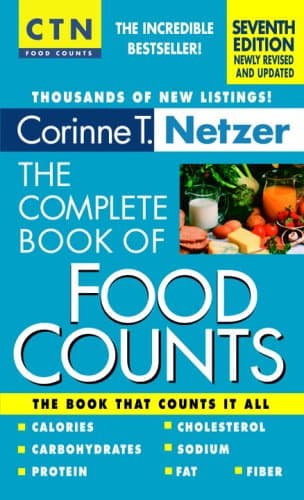 Book cover for The Complete Book of Food Counts, 7th edition by Netzer, Corinne T.