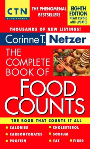 Book cover for The Complete Book of Food Counts, 8th Edition by Netzer, Corinne T.