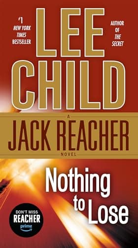 Book cover for Nothing to Lose (Jack Reacher) by Child, Lee