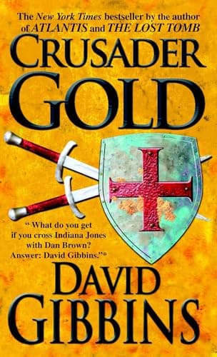 Book cover for Crusader Gold (Jack Howard) by Gibbins, David