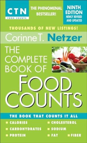 Book cover for The Complete Book of Food Counts, 9th Edition: The Book That Counts It All by Netzer, Corinne T.