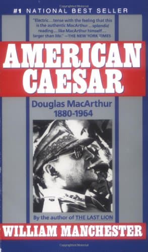 Book cover for American Caesar by Manchester, William