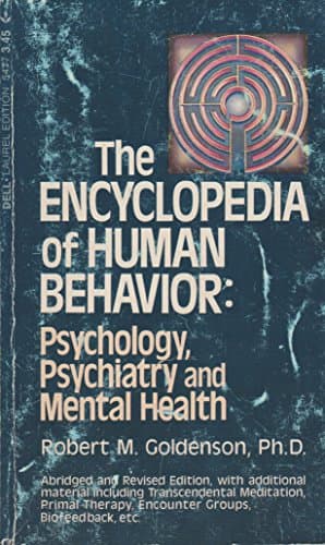 Book cover for Encyclopedia of Human Behavior by Goldenson, Robert M.