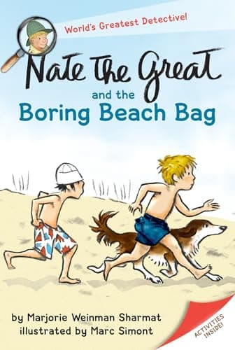 Book cover for Nate the Great and the Boring Beach Bag by Sharmat, Marjorie Weinman