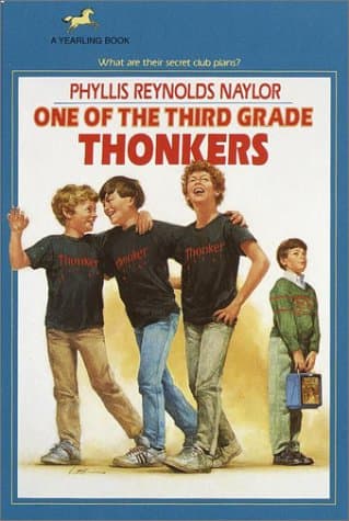 Book cover for One of the Third Grade Thonkers by Phyllis Reynolds Naylor