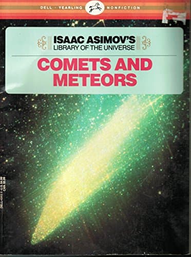 Book cover for COMETS AND METEORS (Isaac Asimovs Library of the Universe) by Asimov, Isaac
