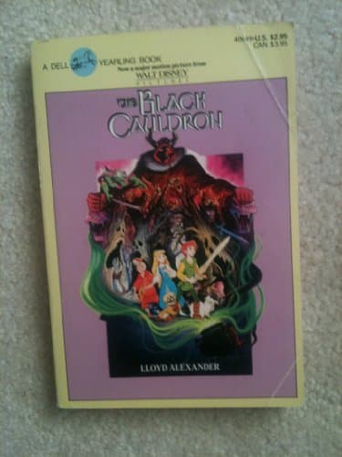 Book cover for The Black Cauldron (Pyrdain Chronicles) by Alexander, Lloyd