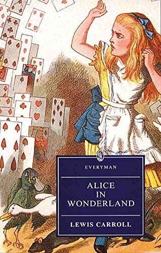 Book cover for Alice's Adventures in Wonderland and Through the Looking-Glass by Carroll, Lewis