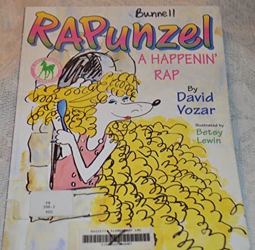 Book cover for Rapunzel: A Happenin' Rap by David Vozar