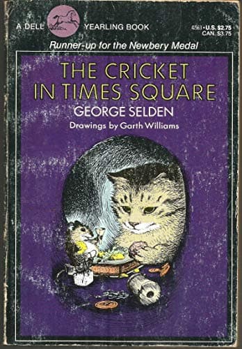 Book cover for The Cricket in Times Square by Selden, George