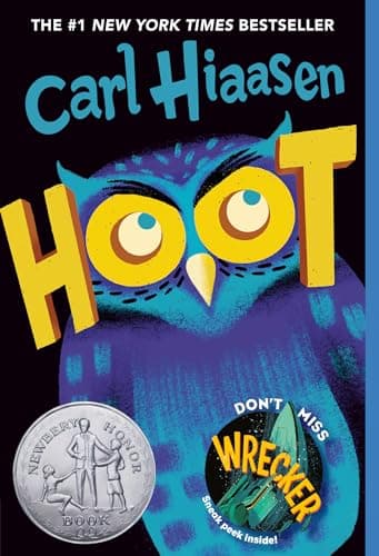 Book cover for Hoot by Hiaasen, Carl