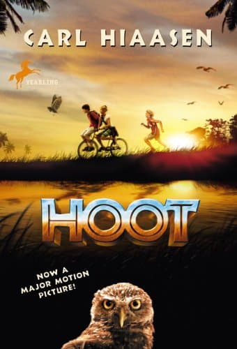 Book cover for Hoot by Hiaasen, Carl