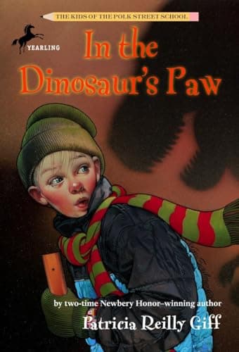 Book cover for In the Dinosaur's Paw (The Kids of the Polk Street School #5) by Patricia Reilly Giff