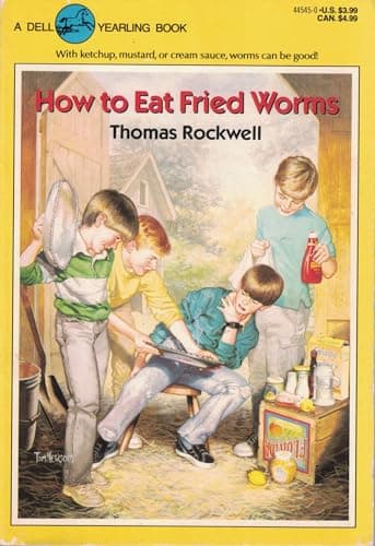 Book cover for How to Eat Fried Worms by Rockwell, Thomas