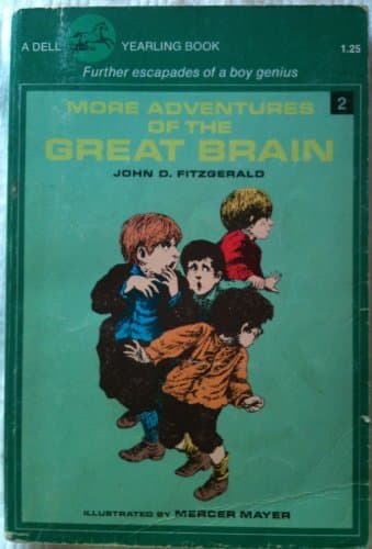 Book cover for More Adventures of the Great Brain by John D. Fitzgerald