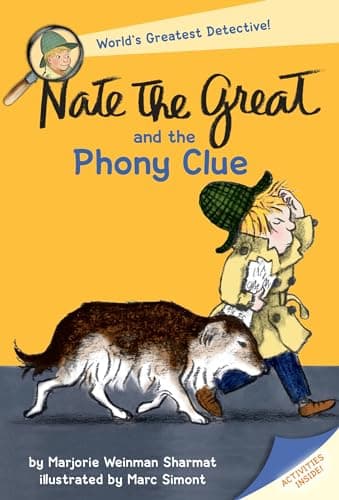 Book cover for Nate the Great and the Phony Clue by Sharmat, Marjorie Weinman