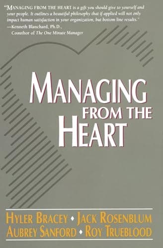 Book cover for Managing from the Heart by Bracey, Hyler