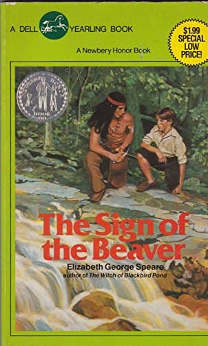 Book cover for The Sign of the Beaver by Unknown