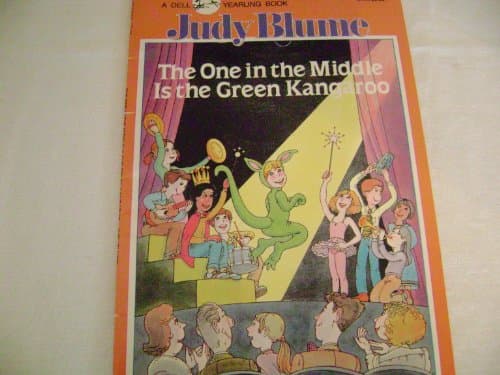 Book cover for The One in the Middle is the Green Kangaroo by Blume, Judy
