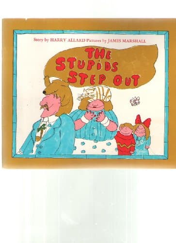 Book cover for The Stupids Step Out by Harry Allard