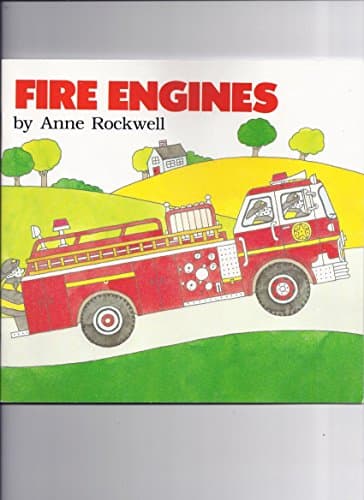 Book cover for FIRE ENGINES by Anne Rockwell