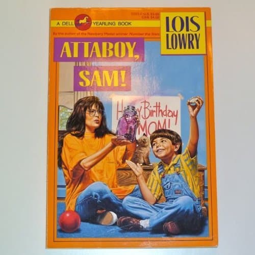 Book cover for attaboy, Sam! by Lois Lowry