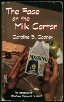 Book cover for The Face On the Milk Carton by Caroline B. Cooney