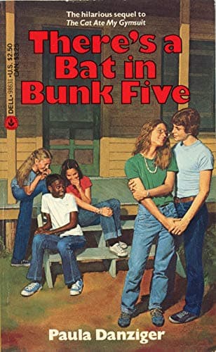 Book cover for THERE'S A BAT IN BUNK 5 by Danziger, Paula