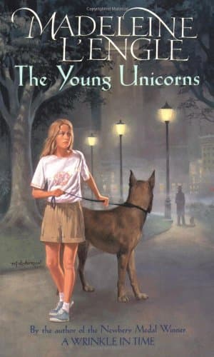 Book cover for The Young Unicorns by L'Engle, Madeleine