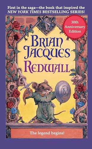 Book cover for Redwall: 30th Anniversary Edition by Jacques, Brian