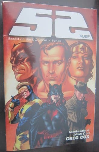 Book cover for 52: The Novel by Cox, Greg