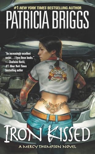 Book cover for Iron Kissed (Mercy Thompson, Book 3) by Briggs, Patricia