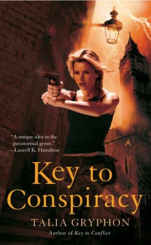 Book cover for Key to Conspiracy (Gillian Key, ParaDoc, Book 2) by Gryphon, Talia