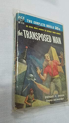 Book cover for The Transposed Man / One in 300 | Ace Double D-113 by Dwight V. Swain