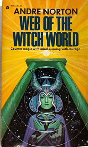Book cover for Web of the Witch World (Witch World #2) (Vintage Ace SF, F-263) by Norton, Andre