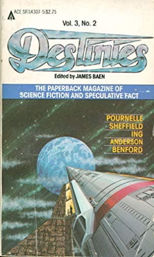 Book cover for Destinies: Vol. 3, No. 2 by Gregory Benford