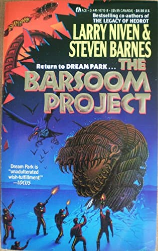 Book cover for The Barsoom Project (Dream Park series, Book 2) by Niven, Larry
