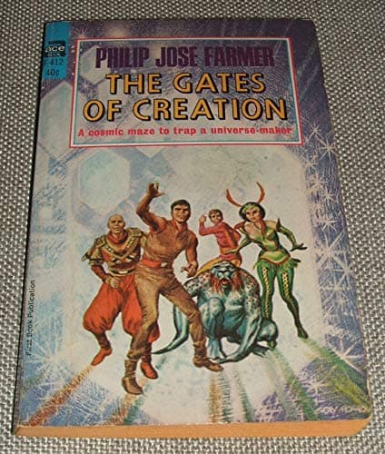 Book cover for The Gates of Creation (World of Tiers, Book 2) by Philip José Farmer