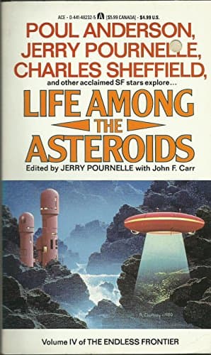 Book cover for Life Among Asteroids by Pournelle, Jerry