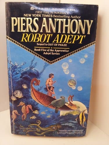 Book cover for Robot Adept (Apprentice Adept, Book 5) by Anthony, Piers