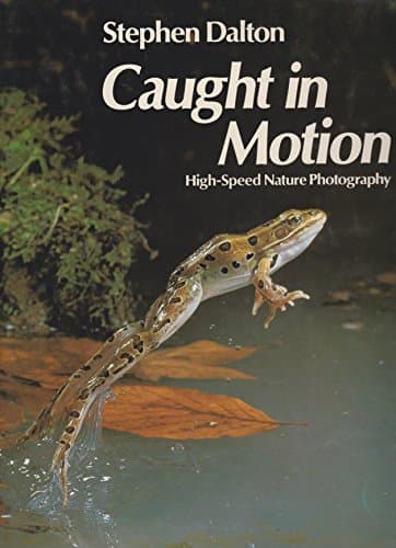 Book cover for Caught in motion: High-speed nature photography by Dalton, Stephen